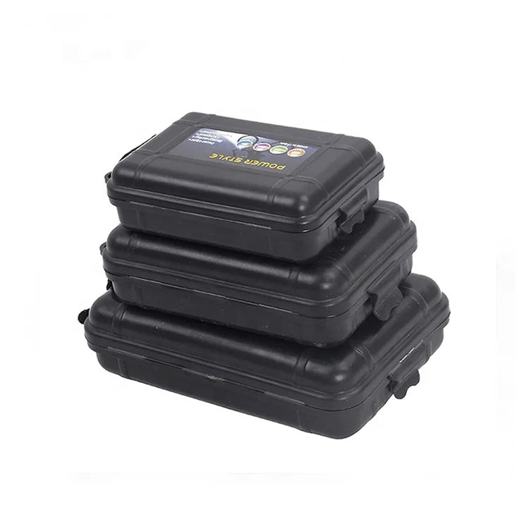 Dark Slate Gray SPG Broadhead &amp; Arrow Tip Storage Box – Foam-Lined Protective Case (Black) SPG