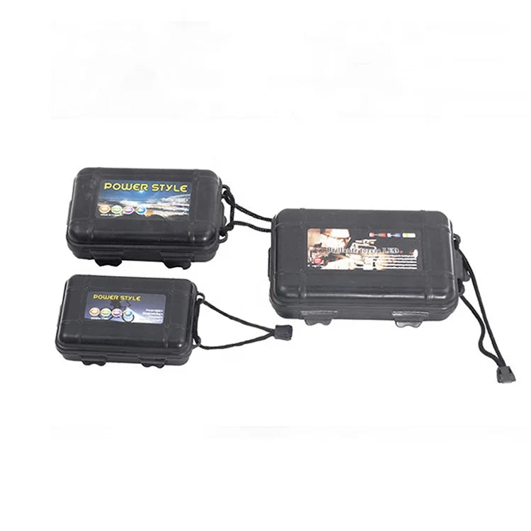 Dark Slate Gray SPG Broadhead &amp; Arrow Tip Storage Box – Foam-Lined Protective Case (Black) SPG