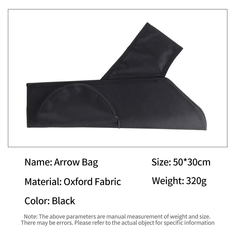 Dark Slate Gray SPG Arrow Bag – Oxford Fabric Waist & Hip Quiver (Black/Camo) SPG