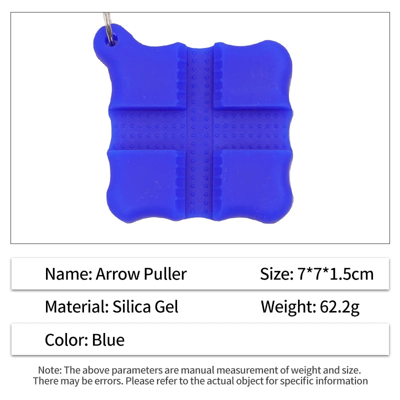 Royal Blue SPG Arrow Puller Silicone Grip Tool for Archery Arrow Removal SPG