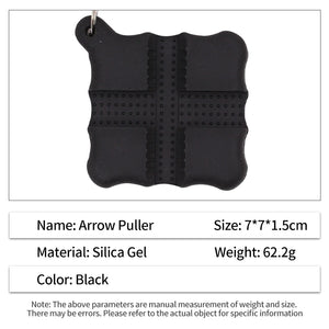 Dark Slate Gray SPG Arrow Puller Silicone Grip Tool for Archery Arrow Removal SPG