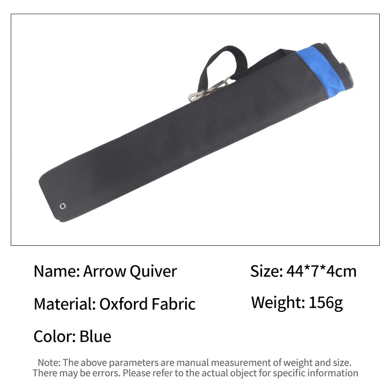 SPG Arrow Quiver 2 Tube Oxford Fabric Lightweight Archery Holder