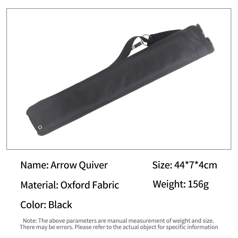SPG Arrow Quiver 2 Tube Oxford Fabric Lightweight Archery Holder