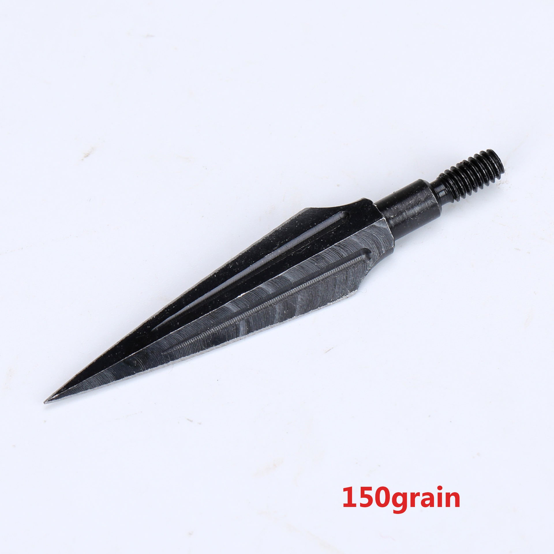 Alice Blue 125/150 Grain Traditional Screw-In Broadheads Arrow Tips – Steel Arrowheads for Recurve, Compound & Crossbow Arrows INDIAN SLINGSHOT
