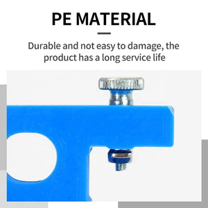 Dodger Blue SPG Arrows Straightness Detector – Alloy + PE Archery Arrow Inspection Tool SPG