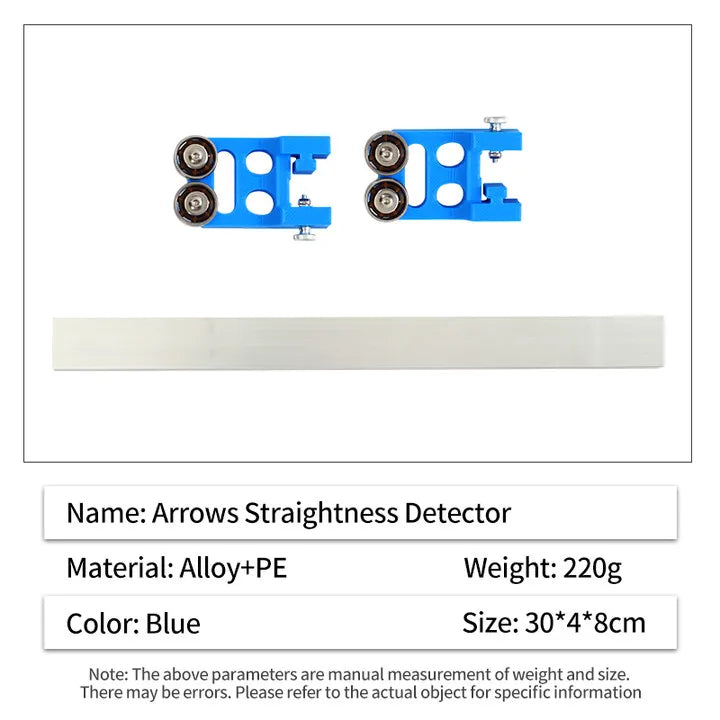 Dark Slate Blue SPG Arrows Straightness Detector – Alloy + PE Archery Arrow Inspection Tool SPG