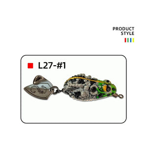 White Smoke Artificial Soft Frog Fishing Lure 4cm 7g – Topwater Floating MARKSMAN