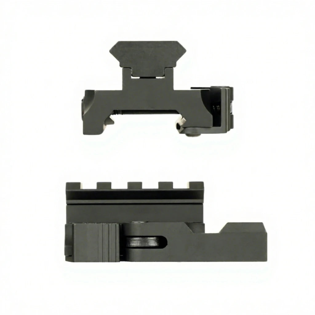 White Smoke RAILSTACK AutoLock Quick Release Riser Mount – Aluminum Alloy, 3 Height Options MARKSMAN