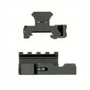 White Smoke RAILSTACK AutoLock Quick Release Riser Mount – Aluminum Alloy, 3 Height Options MARKSMAN