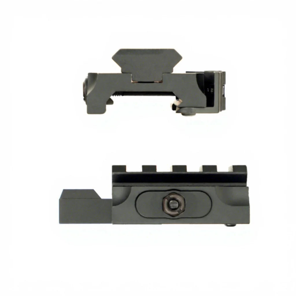 White Smoke RAILSTACK AutoLock Quick Release Riser Mount – Aluminum Alloy, 3 Height Options MARKSMAN