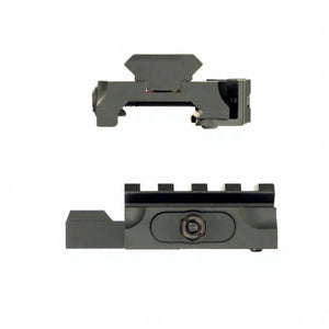 White Smoke RAILSTACK AutoLock Quick Release Riser Mount – Aluminum Alloy, 3 Height Options MARKSMAN