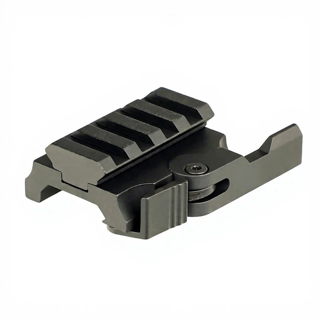 White Smoke RAILSTACK AutoLock Quick Release Riser Mount – Aluminum Alloy, 3 Height Options MARKSMAN