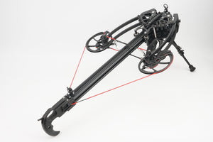 White Smoke BAT Compound Bow with Composite Fiber Limbs, Iron Sights and Adjustable 40–80 lbs Draw Weight for Outdoor Recreational Sports INDIAN SLINGSHOT