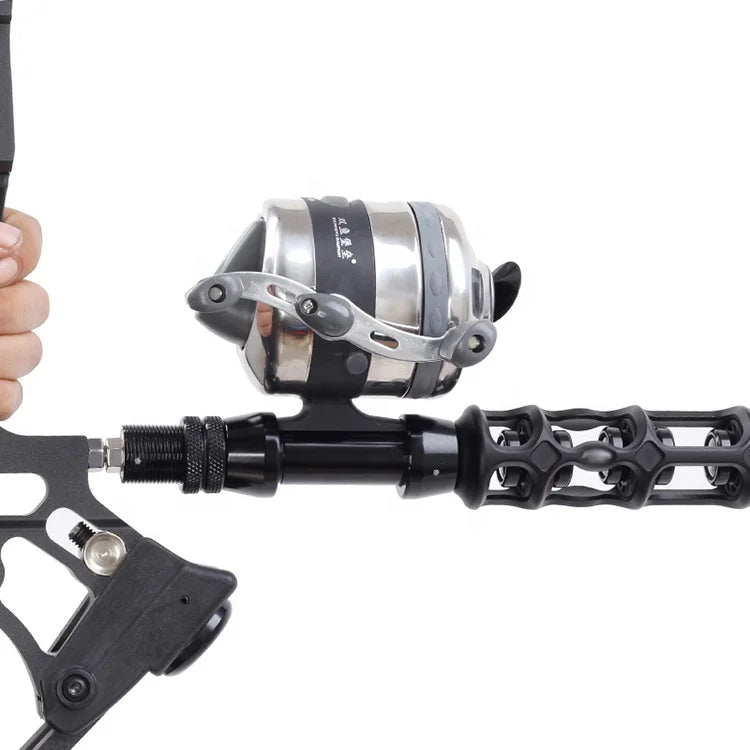 Dark Slate Gray BL25S Stainless Steel Metal Fishing Slingshot Reel MARKSMAN