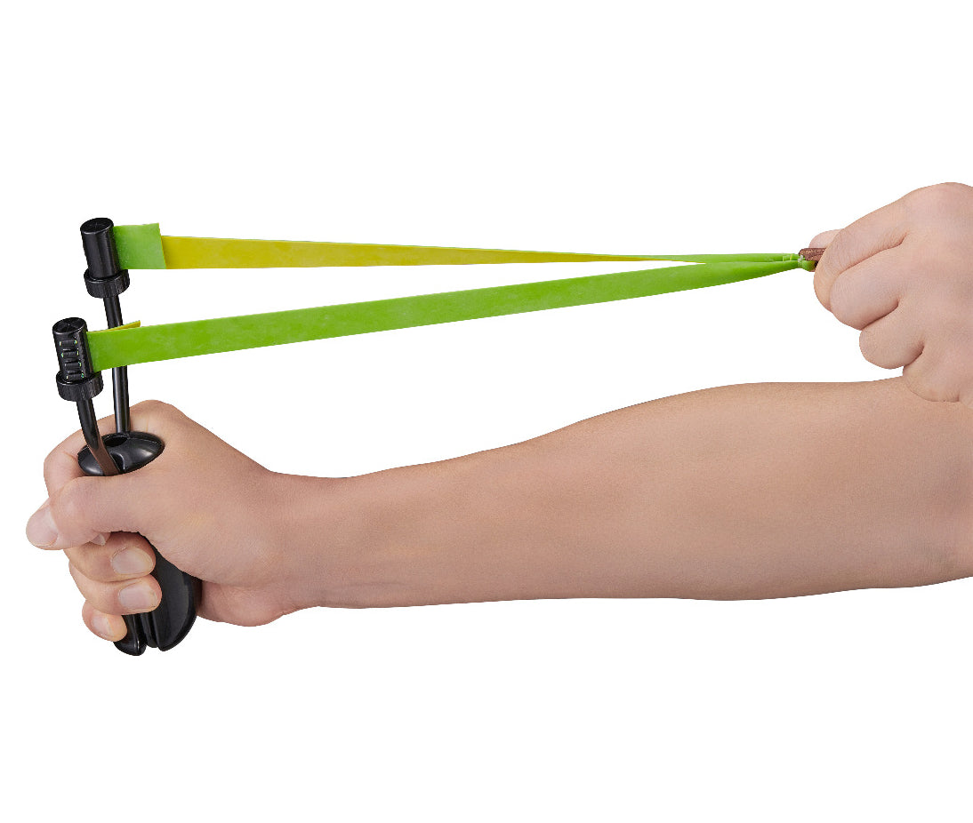 White Smoke BLACK DRIFT Stainless Steel Slingshot MARKSMAN