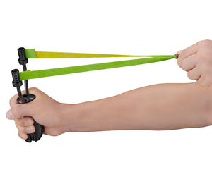 White Smoke BLACK DRIFT Stainless Steel Slingshot MARKSMAN
