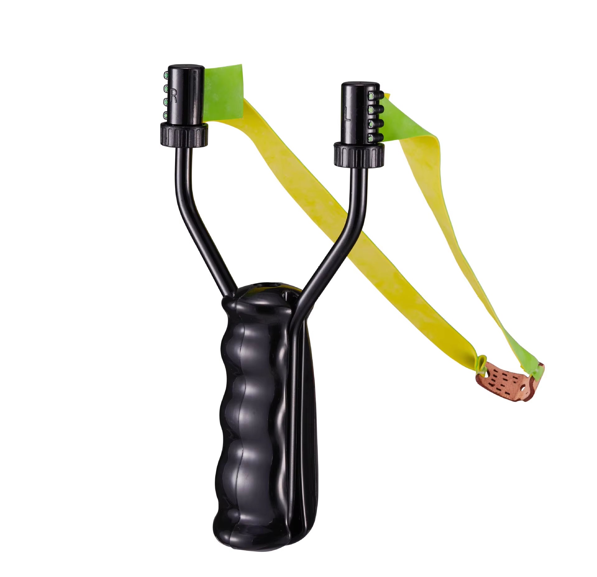White Smoke BLACK DRIFT Stainless Steel Slingshot MARKSMAN