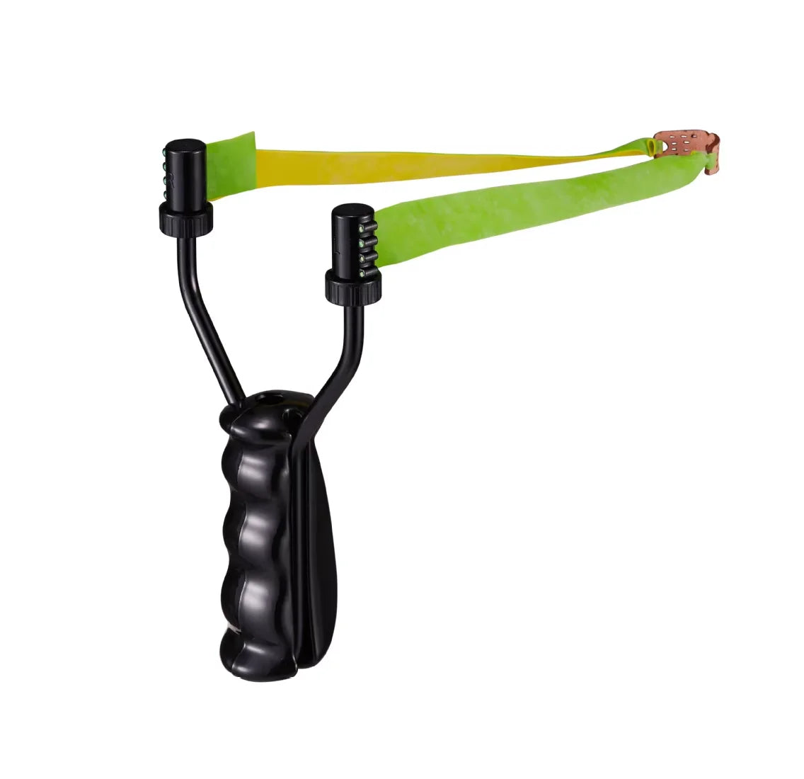 White Smoke BLACK DRIFT Stainless Steel Slingshot MARKSMAN