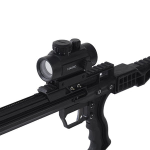 White Smoke LongCore X Metal Slingshot Rifle for Outdoor Recreation & Sporting Practice INDIAN SLINGSHOT