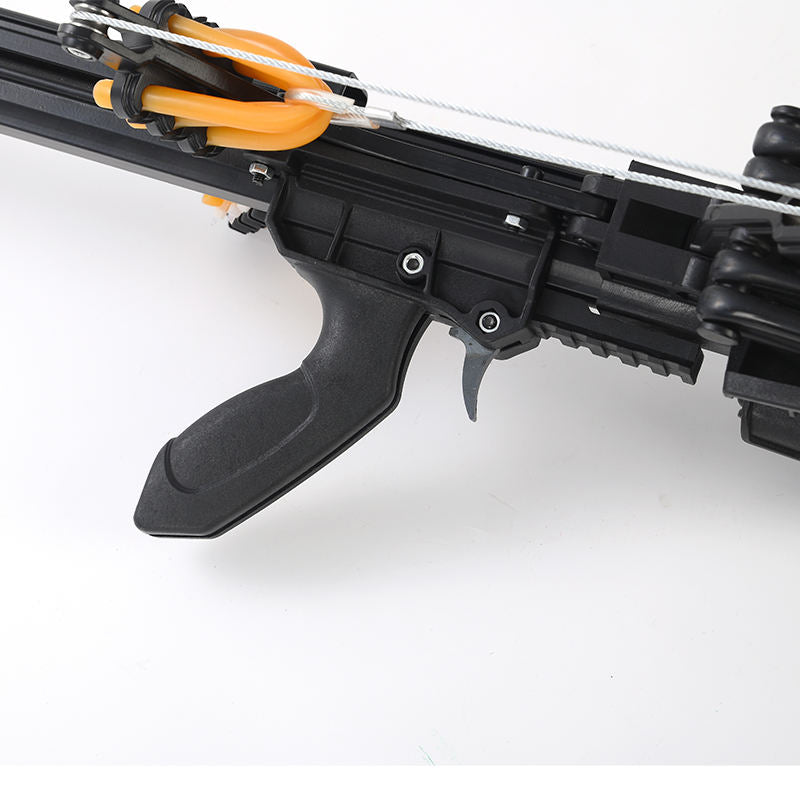 White Smoke LongCore X Metal Slingshot Rifle for Outdoor Recreation & Sporting Practice INDIAN SLINGSHOT