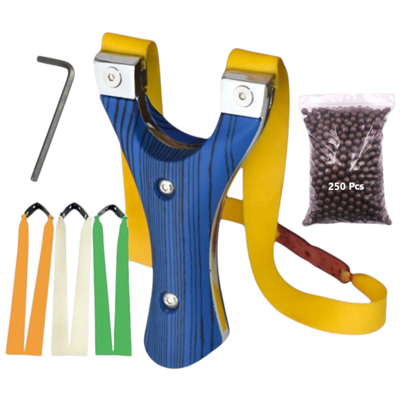 Goldenrod Resin Alloy Portable Pocket Slingshot SLINGSTER