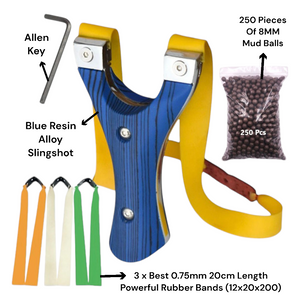 Goldenrod Resin Alloy Portable Pocket Slingshot SLINGSTER
