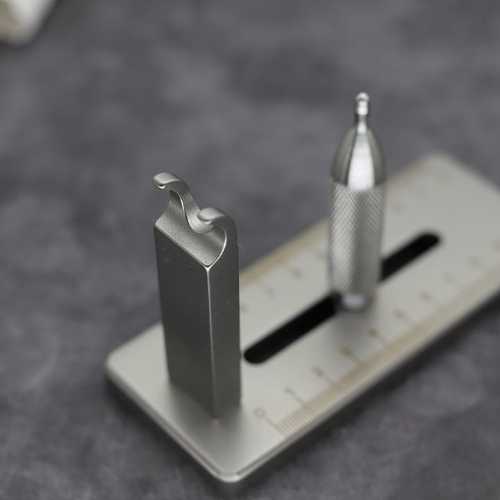 Dim Gray Desktop Stainless Steel Slingshot Band Tying Assistant Tool for DIY Setup INDIAN SLINGSHOT