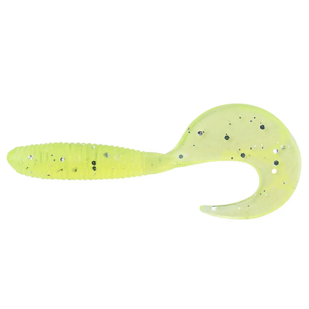 White Smoke 65pcs/Box Bass Pike Fishing 5g Jig Head Hook with 65mm Soft Worm Lures Fishing Lure Kit MARKSMAN