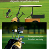 Dark Slate Gray Golf Rangefinder Binding Strap Elastic with Magnetic Outdoor Retractable Magnetic Straps Self-Adhesive INDIAN SLINGSHOT