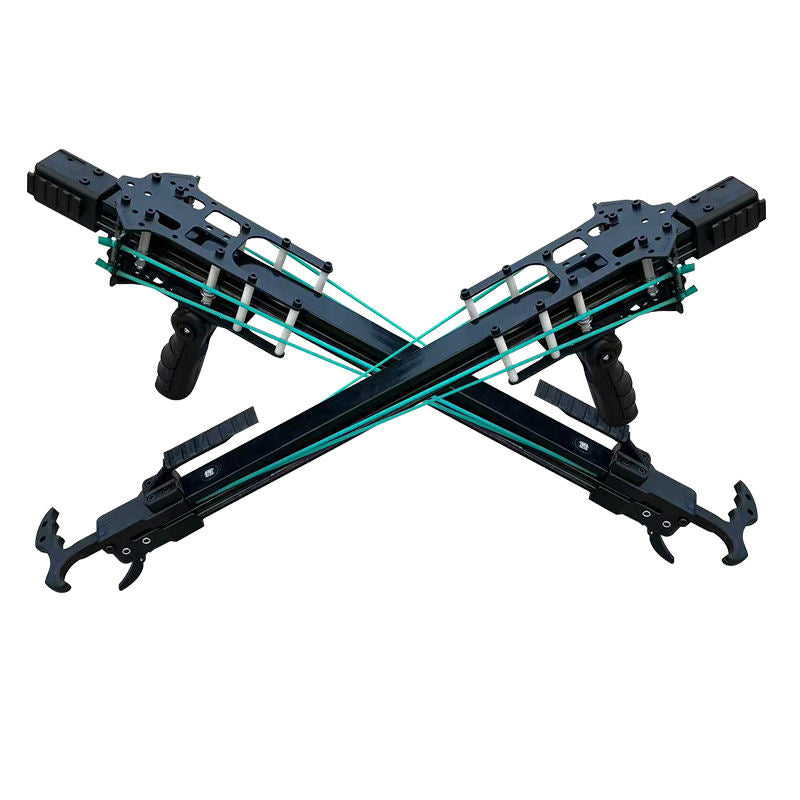 White Smoke Black Viper Metal Slingshot with Sliding Bow Design for Outdoor Sporting Practice INDIAN SLINGSHOT