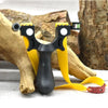 Light Goldenrod Hot Selling Black Resin Outdoor Target Shooting 98K Slingshot for Learning Target Practice SLINGSTER