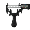 Light Goldenrod Hot Selling Black Resin Outdoor Target Shooting 98K Slingshot for Learning Target Practice SLINGSTER