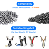 Dark Slate Gray 0.75mm 0.80mm Thickness Black Demon Powerful Rubber Band Slingshot Shooting Catapult Accessories INDIAN SLINGSHOT