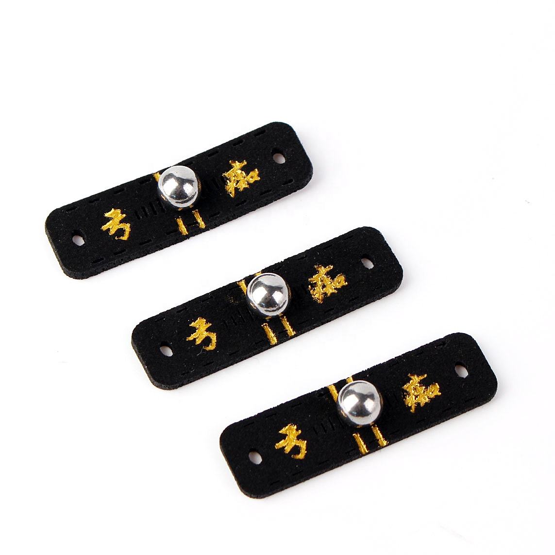 White Smoke Black & Gold 3 cm Superfiber Pit Pouch INDIAN SLINGSHOT