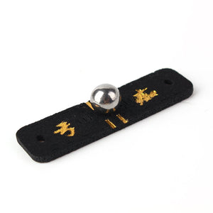 White Smoke Black & Gold 3 cm Superfiber Pit Pouch INDIAN SLINGSHOT