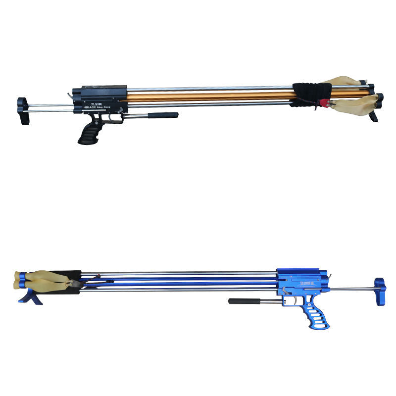 Light Gray KingBox Slingshot Games Shooting Wrist Outdoor Black Fishing Long Rod Rifle MARKSMAN