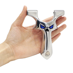 Tan BlueFang Stainless Steel Slingshot MARKSMAN