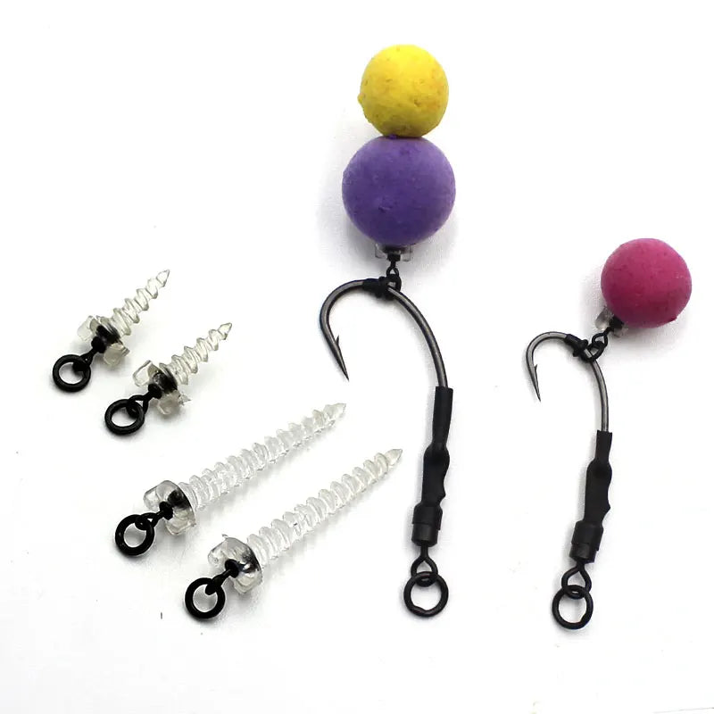 Boilie Screw Carp Fishing Rig Accessory | D-Rig & Chod Rig