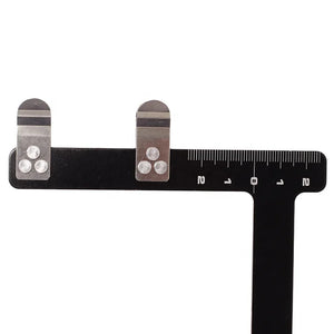 Dark Gray SPG Bow L Square Ruler – Archery Tuning Tool SPG