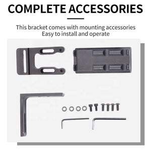 Dark Slate Gray SPG MZ005 Bow Sight Scope Bracket — Adjustable CNC Aluminum Mount SPG