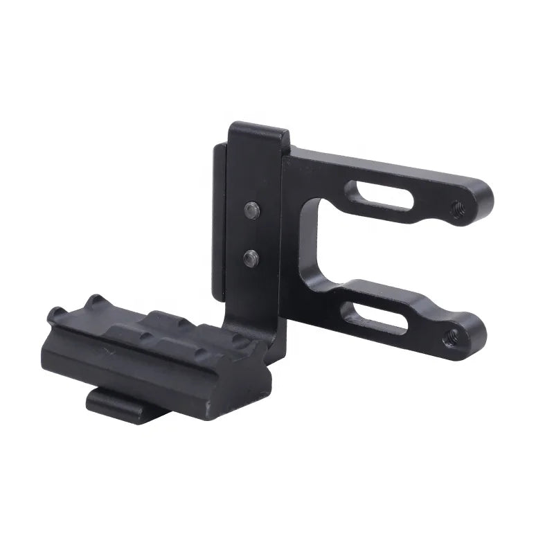 Dark Slate Gray SPG MZ005 Bow Sight Scope Bracket — Adjustable CNC Aluminum Mount SPG
