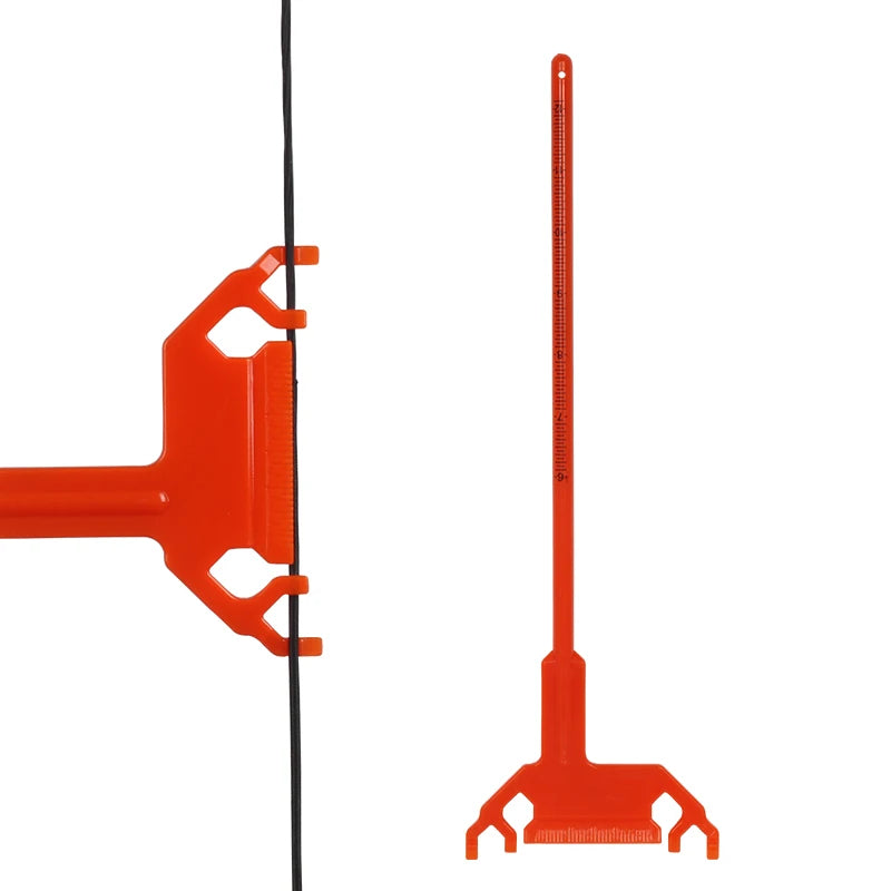 Firebrick SPG Bow Square – T-Shape Archery Ruler for Nock Setting &amp; Tuning SPG