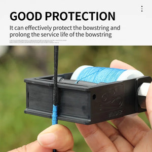 White Smoke SPG Bow String Serving Jig | Durable PE & Alloy Bowstring Tool SPG