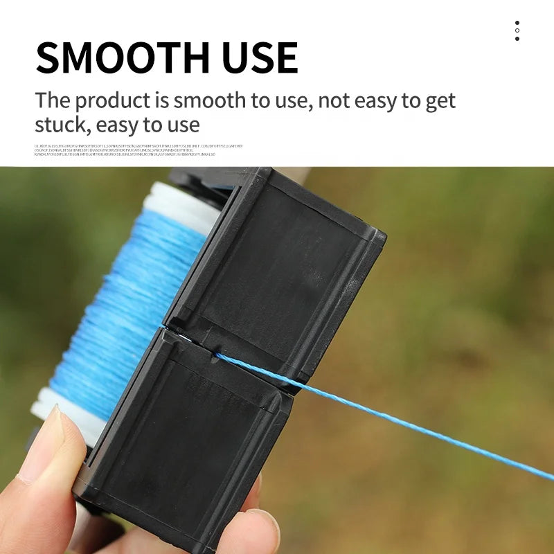 White Smoke SPG Bow String Serving Jig | Durable PE & Alloy Bowstring Tool SPG