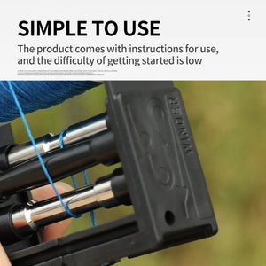 White Smoke SPG Bow String Serving Jig | Durable PE & Alloy Bowstring Tool SPG