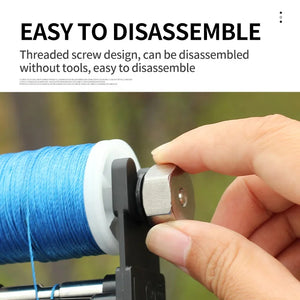 White Smoke SPG Bow String Serving Jig | Durable PE & Alloy Bowstring Tool SPG