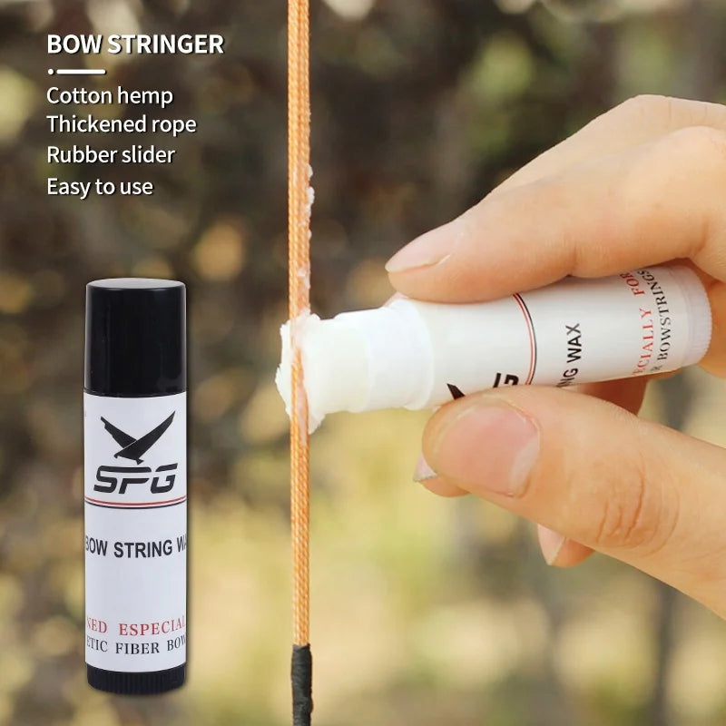 Dark Khaki SPG Bow String Wax — Protective Archery Bowstring Lube (BS613-XL) SPG