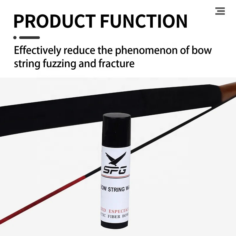 White Smoke SPG Bow String Wax — Protective Archery Bowstring Lube (BS613-XL) SPG