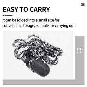 Dark Slate Gray SPG Bow Stringer – Safe &amp; Durable Nylon Rope Tool for Recurve and Longbow SPG