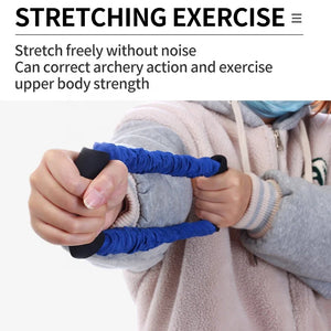 White Smoke SPG Bow Trainer Arm Strength Exerciser | Archery Training Band SPG